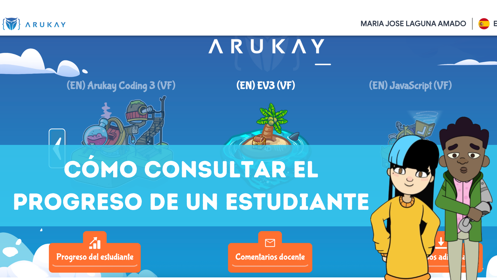 Cómo ver el progreso del estudiante