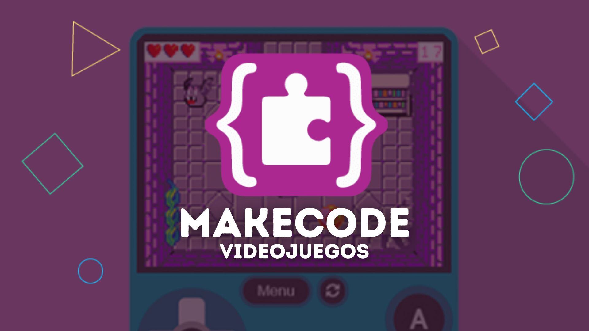 Introducción acceso a ambiente de programación MakeCode VideoJuegos